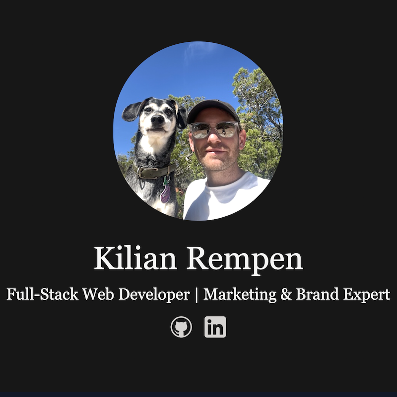 Kilian Web Portfolio